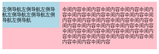 左側導航