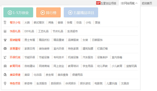 Hover響應(yīng)下拉導(dǎo)航