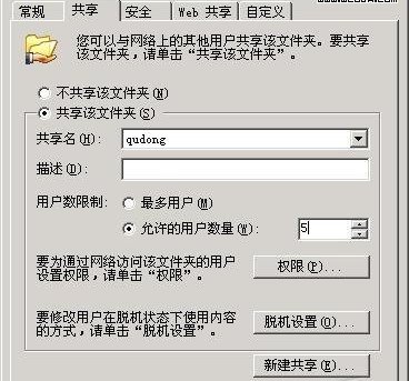 無法同時訪問共享 源自授權模式不當