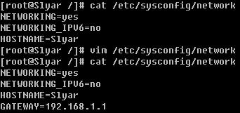 CentOS(RedHat)命令行永久修改IP地址、網關、DNS