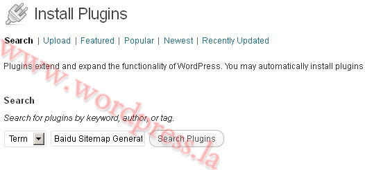 WordPress百度地圖插件