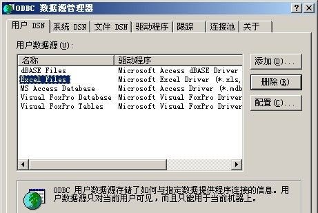 Access數據庫如何添加數據源(ODBC)？
