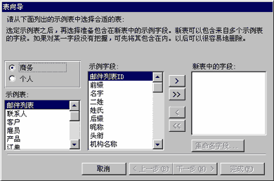 “表向?qū)А睂?duì)話框