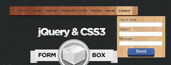分享16個優秀的 CSS3 表單開發教程